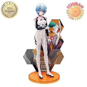 REI AYANAMI NEON GENESIS EVANGELION PILOTOS SE ENCONTRAM ICHIBAN KUJI LETRA B BANDAI 100% ORIGINAL COM CAIXA