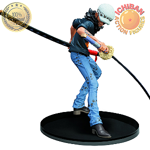 TRAFALGAR LAW COM KATANA ONE PIECE SCULTURES VOL.6 BANPRESTO 100% ORIGINAL LACRADO