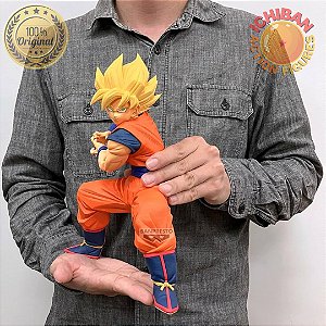 SON GOKU SSJ CARREGANDO KAMEHAMEHA NEW 2025 DRAGON BALL Z GRANDISTA BANPRESTO 100% ORIGINAL LACRADO