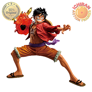 MONKEY D. LUFFY MAXIMATICPLUS ONE PIECE MAXIMATIC BANPRESTO 100% ORIGINAL LACRADO