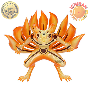 KURAMA VER.A (COR MAIS CLARA) NARUTO SHIPPUDEN VIBRATION STARS KURAMA MODEBANPRESTO 100% ORIGINAL LACRADO