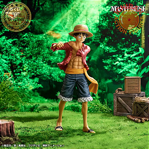 MONKEY D. LUFFY MÃO NO OMBRO E PUNHO FECHADO ONE PIECE MASTERLISE ICHIBAN KUJI LETRA A BANDAI 100% ORIGINAL LACRADO