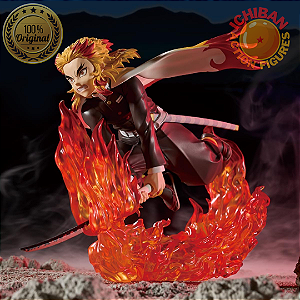 KYOJURO RENGOKU DEMON SLAYER VIBRATION STARS PLUS BANPRESTO 100% ORIGINAL LACRADO