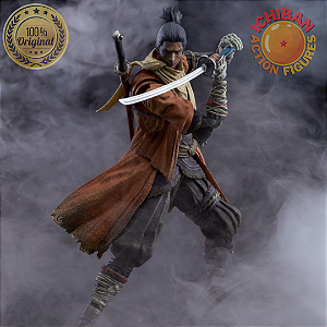 [PRÉ-VENDA AGOSTO/2026- 50%] WOLF SEKIRO SHADOWS DIE TWICE FIGMA 100% ORIGINAL LACRADO
