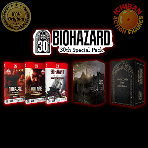 [PRÉ-VENDA FEVEREIRO/2026- 50%] RESIDENT EVIL COMBO BIOHAZARD 30 ANOS VER. JAPONESA NINTENDO SWITCH 2