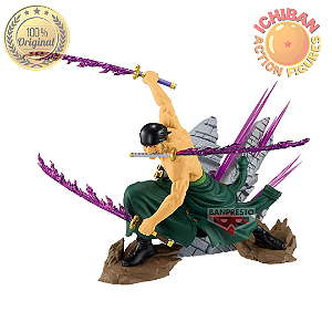 [PRÉ-VENDA JULHO/2026 - 50%] RORONOA ZORO THEOREMA OF SHOUL BANPESTO 100% ORIGINAL LACRADO
