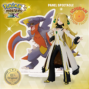 [RESERVA VALOR TOTAL] CYNTHIA E MEGA GARCHOMP POKÉMON MASTERS EX PANEL SPECTACLE BANPRESTO 100% ORIGINAL LACRADO