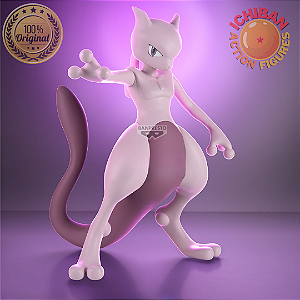 [PRÉ-VENDA SETEMBRO/2026 - 50%] MEWTWO POKÉMON SOFVIMATES 100% BANPRESTO ORIGINAL LACRADO