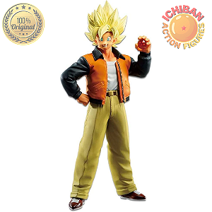 SON GOKU SSJ DAY ESFERA NA MÃO DRAGON BALL Z KAKAROT COLLECTION MASTERLISE ICHIBAN KUJI BANDAI 100% ORIGINAL LACRADO