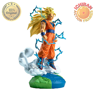 [PRÉ-VENDA SETEMBRO/2026 - 50%] GOKU SSJ3 HISTORY OF BOX DRAGON BALL Z BANPRESTO 100% ORIGINAL LACRADO
