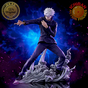 GOJO SATORU DIORAMA FUMAÇA HOLLOW PURPLE JUJUTSU KAISEN LUMINASTA SEGA 100% ORIGINAL LACRADO