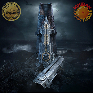 [PRÉ-VENDA OUTUBRO/26 - 50%] HIDDEN BLADE EDWARD ASSASINS CREED BLACK FLAG RESYNCED PURE ARTS100% ORIGINAL LACRADO