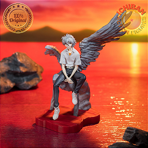 [PRÉ-VENDA OUTUBRO/26 - 50%] KAWORU NAGISA ANGEL VER. EVANGELION LUMINASTA SEGA 100% ORIGINAL LACRADO