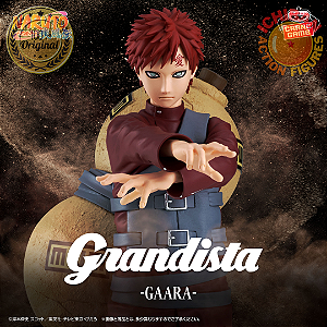 [PRÉ-VENDA OUTUBRO/26 - 50%] GAARA GRANDISTA NARUTO SHIPPUDEN BANPRESTO 100% ORIGINAL LACRADO