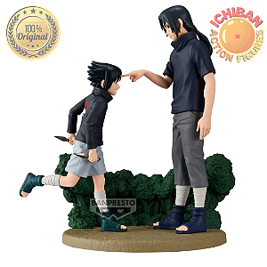 [PRÉ-VENDA NOVEMBRO/26 - 50%] ITACH IE SASUKE KID NARUTO MEMORABLE SAGA BANPRESTO 100% ORIGINAL LACRADO