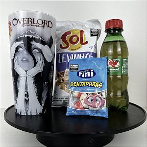 COPO ALBEDO ICHIBAN ACTION FIGURES + SNACKS PACOTE BLACK