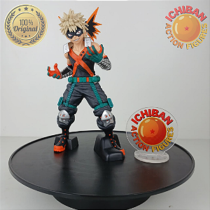 KATSUKI BAKUGO GOD DYNAMITE MY HERO ACADEMIA TEXTURE BANPRESTO 100% ORIGINAL SEM CAIXA