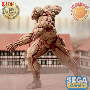 [PRÉ-VENDA DEZEMRO/26 - 50%]REINER BRAUN TITAN VER. ATACK ON TITAN GIGANTIX SEGA 100% ORIGINAL LACRADO