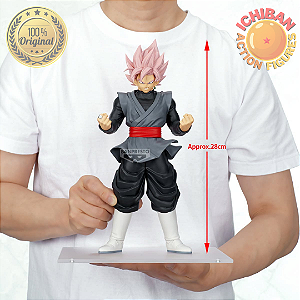 [PRÉ-VENDA DEZEMBRO/26 - 50%] GOKU BLACK SSJ ROSÉ DRAGON BALL SUPER GRANDISTA BANPRESTO 100% ORIGINAL LACRADO