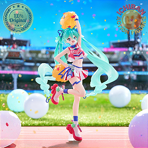 [PRÉ-VENDA DEZEMBRO/26 - 50%] HATSUNE MIKU CHEERLEADER FURYU 100% ORIGINAL LACRADO