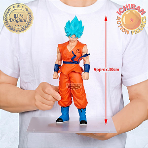 [PRÉ-VENDA JANEIRO/27 - 50%] GOKU SSJ BLUE DRAGON BALL SUPER GRANDISTA BANPRESTO 100% ORIGINAL
