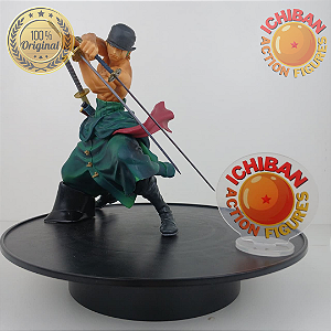 ZORO ONE PIECE SCULTURES BANPRESTO 100% ORIGINAL SEM CAIXA