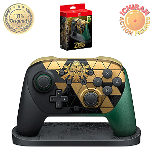 [PRÉ-VENDA NOVEMBRO/26 - VALOR TOTAL] CONTROLE PRO NINTENDO SWITCH 2 PRO EDIÇÃO 40º ANIVERSÁRIO DE THE LEGEND OF ZELDA
