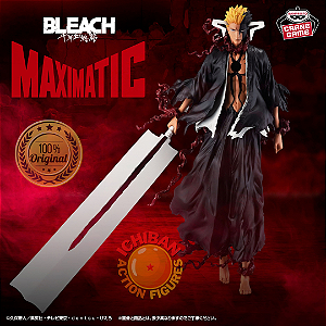 [PRÉ-VENDA FEVEREIRO/27 - 50%] KUROSAKI ICHIGO BLEACH BLOOD CHAINS ICHIGO MAXIMATIC BANPRESTO 100% ORIGINAL