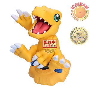 [PRÉ-VENDA JANEIRO/27 - 50%] AGUMON COM BASE DE DIGIVICE DIGIMON BANPRESTO 100% ORIGINAL