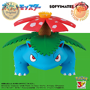 [PRÉ-VENDA FEVEREIRO/27 - 50%] VENUSAURO POKÉMON EDIÇÃO ESPECIAL 30º ANOS SOFVIMATES BANPRESTO 100% ORIGINAL