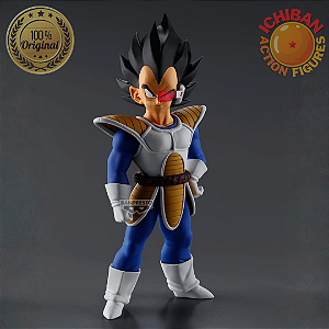 [PRÉ-VENDA MARÇO/27 - 50%] VEGETA COM SCOUTER DRAGON BALL Z SOLID EDGE WORKS BANPRESTO 100% ORIGINAL