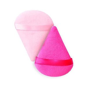 Kit 2 Esponjas Triangulares Para Pó Ruby Anjo