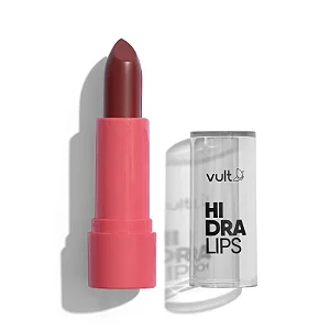 Batom Cremoso Hydra Lips Marrom Mascavo Vult