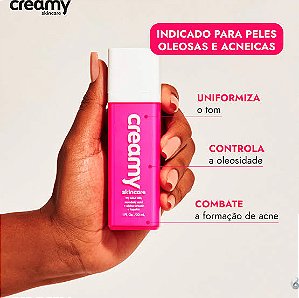 Ácido Mandélico Gel Clareador Antiacne Creamy