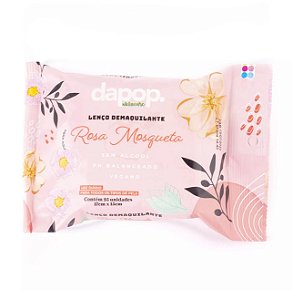 Lenço Demaquilante Com Rosa Mosqueta