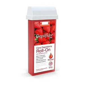 Cera Depilatória Roll-On Morango