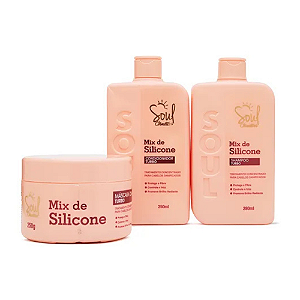Kit Mix De Silicone Soul 3 Itens
