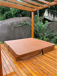 Capa/Tampão Térmico p/ Spa Eros Grandini (2,50m x 2,00m)