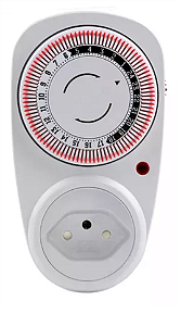 TIMER ANALOGICO 10A 60HZ BIVOLT MONO MARCA INDUSTEK