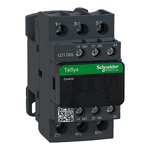 CONTATOR TRIP. TESYS D 25A 1NA+1NF 110VCA - LC1D25F7