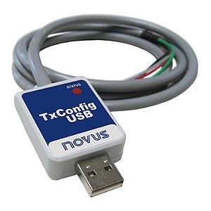 INTERFACE PARA TRANSMISSORES TxConfig USB Saída 0-10 VDC / 4-20 mA NOVUS - 8816021039
