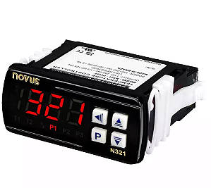 CONTROLADOR N321 NTC - ENTRADA: SENSOR NTC - ALIM. 100 a 240 Vca/cc NOVUS - 8032103012