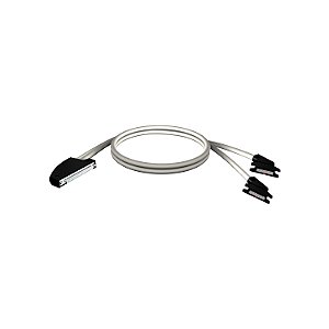 Cabo pré-montado X80 - conector 40 vias e 2 conectores he 10 - 3 m - BMXFCC303