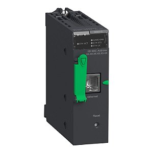 Módulo X80 - comunicação Ethernet TCP/IP factory cast - 1 porta - M340 - BMXNOE0110