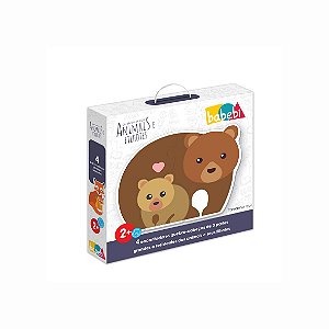 Quebra-Cabeca Baby Animais E Filhotes - BABEBI