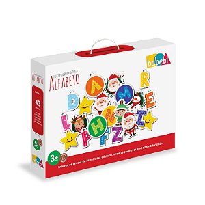 Enfeites De Arvore De Natal Alfabeto - BABEBI