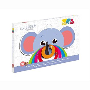 Lança Argolas Elefantinho, Babebi, Multicor