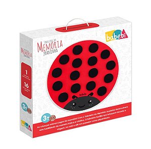 Jogo Educativo De Tabuleiro E Da Memória Infantil Joaninha Babebi