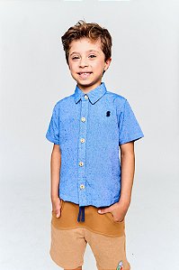 CAMISA BIKE LEGAL AZUL   - ALPHABETO