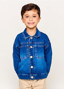 JAQUETA SKATE BOARD JEANS - ALPHABETO